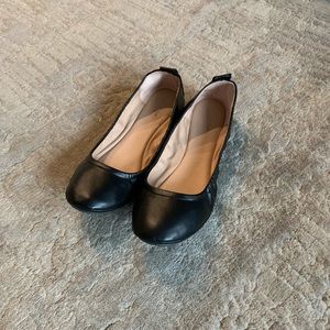 Black Ballet Flats -size 9